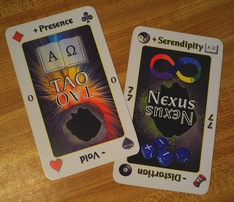 Tao, the Alpha and Omega of all Things - The bookends of the Michael Motivation Cards 