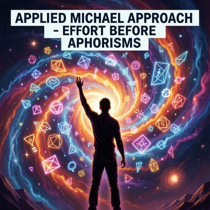 Applied Michael Approach - Effort before Aphorisms